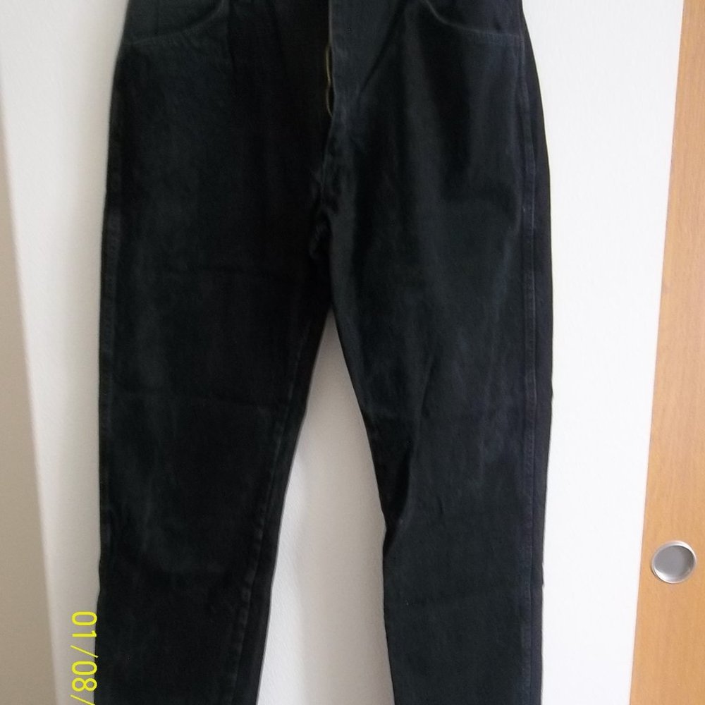 Rustler Black Size 36X32 Five Pocket Men's Jeans